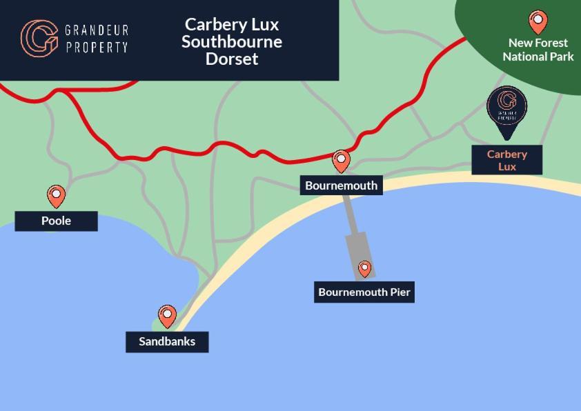 Carbery Lux By Grandeur Property Bournemouth Ngoại thất bức ảnh